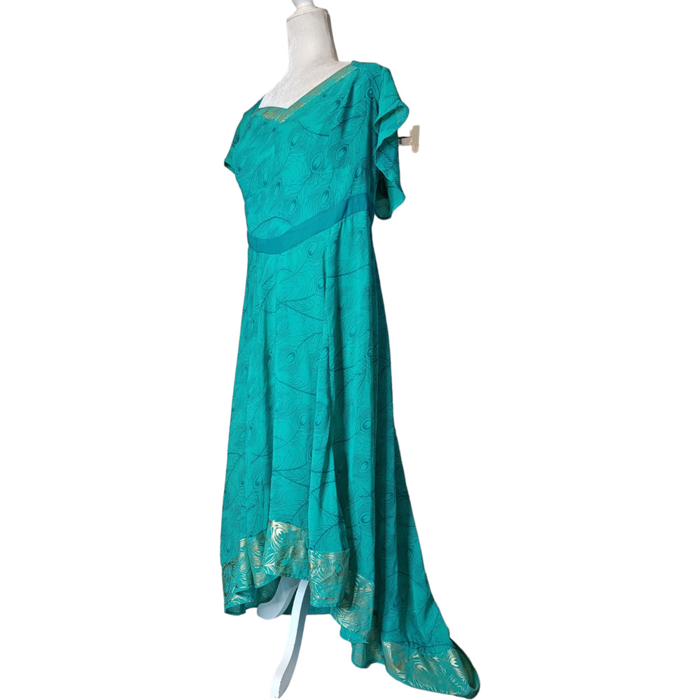 Her Universe Disney Aladdin Jasmine Peacock Dress Cosplay Fantasy Size Large